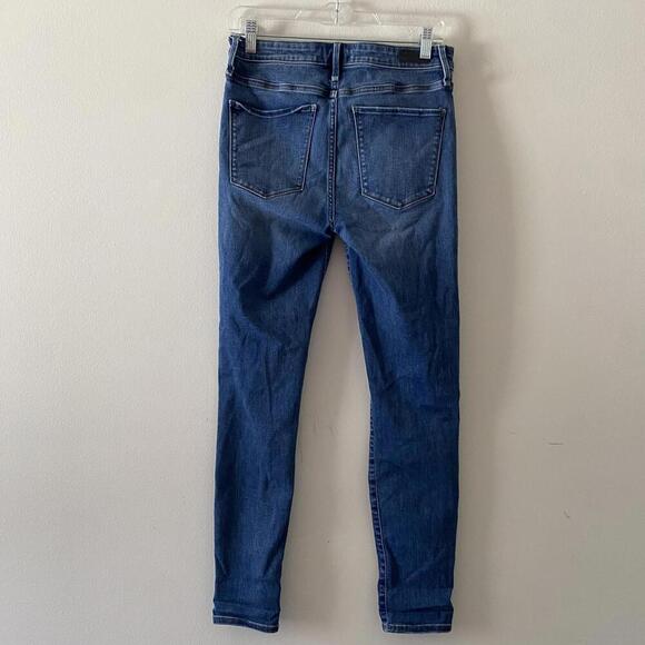 ABERCROMBIE medium wash distressed high rise Simone skinny jeans - Picture 4 of 4